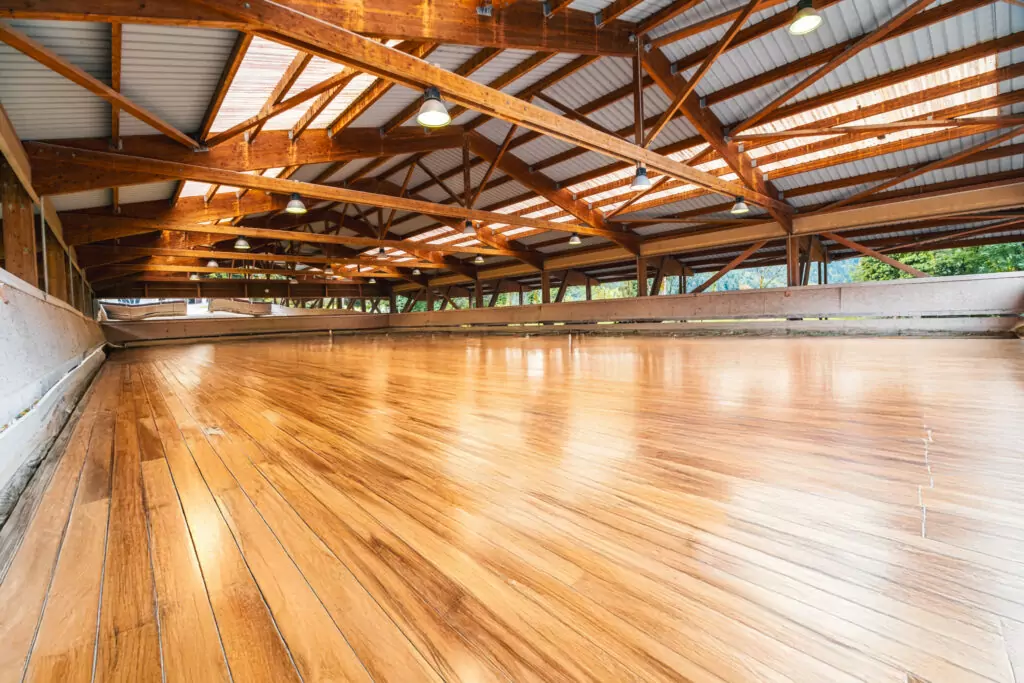 Le manège avec son parquet